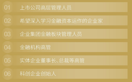 金融創新與上市并購董事長項目